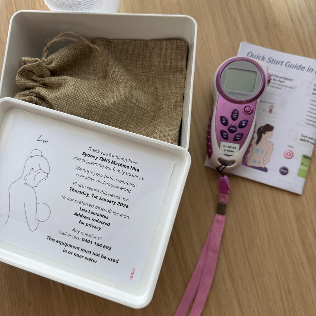 Complete Elle TENS Plus pack