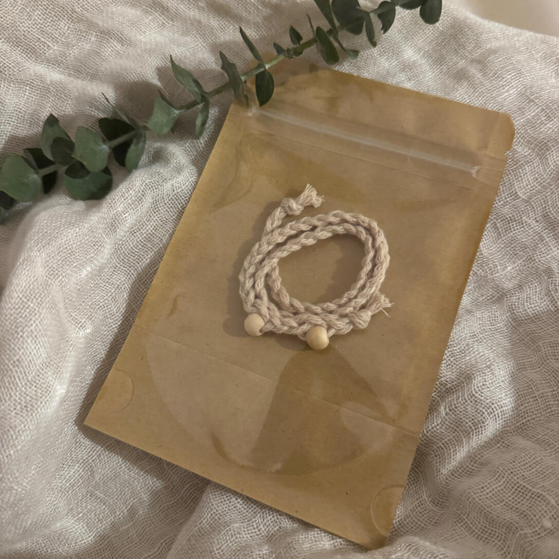 100% Cotton Natural Umbilical Cord Ties